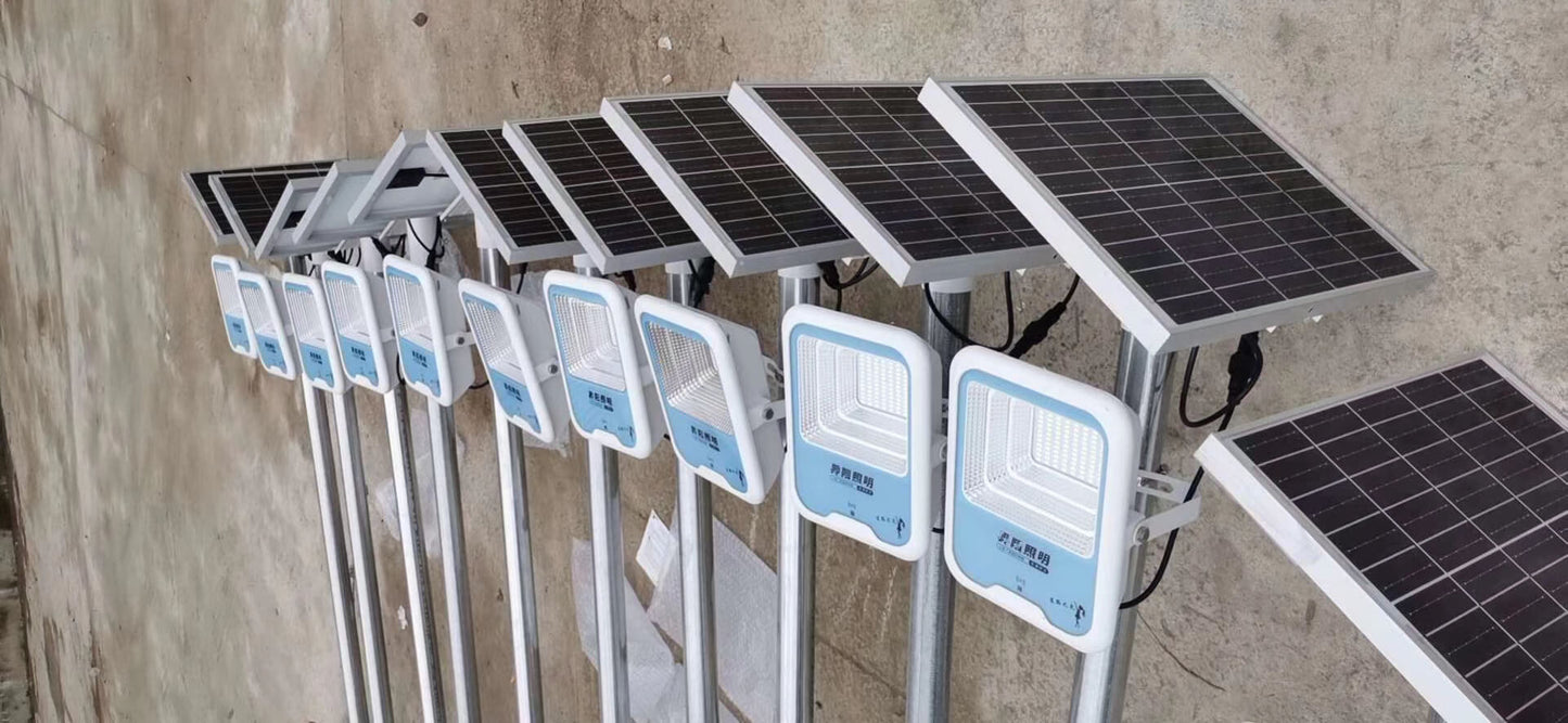 100W Solar Square Flood Light